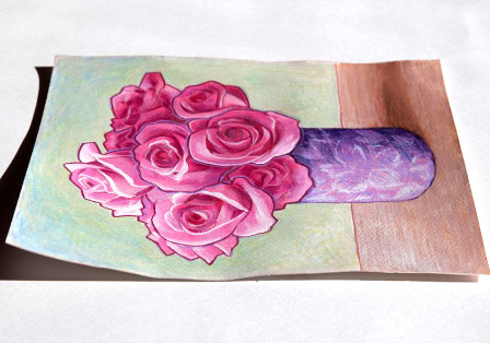 beautiful time 作品全体 オリジナル アート 絵画 アクリル画 風水画 徳島県,徳島市,美馬市,鳴門市