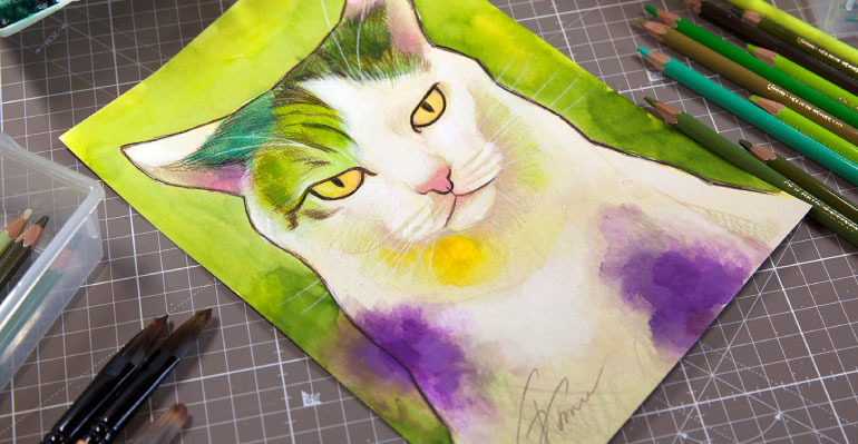 menacing look 作品の拡大写真 タッチの確認 オリジナル アート 販売 絵画 アクリル画 風水画 長野県,松本市,上田市